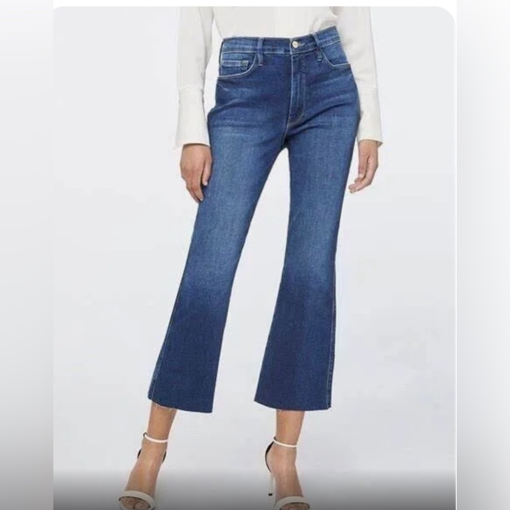 Frame Sylvie Kick Boot Raw Hem